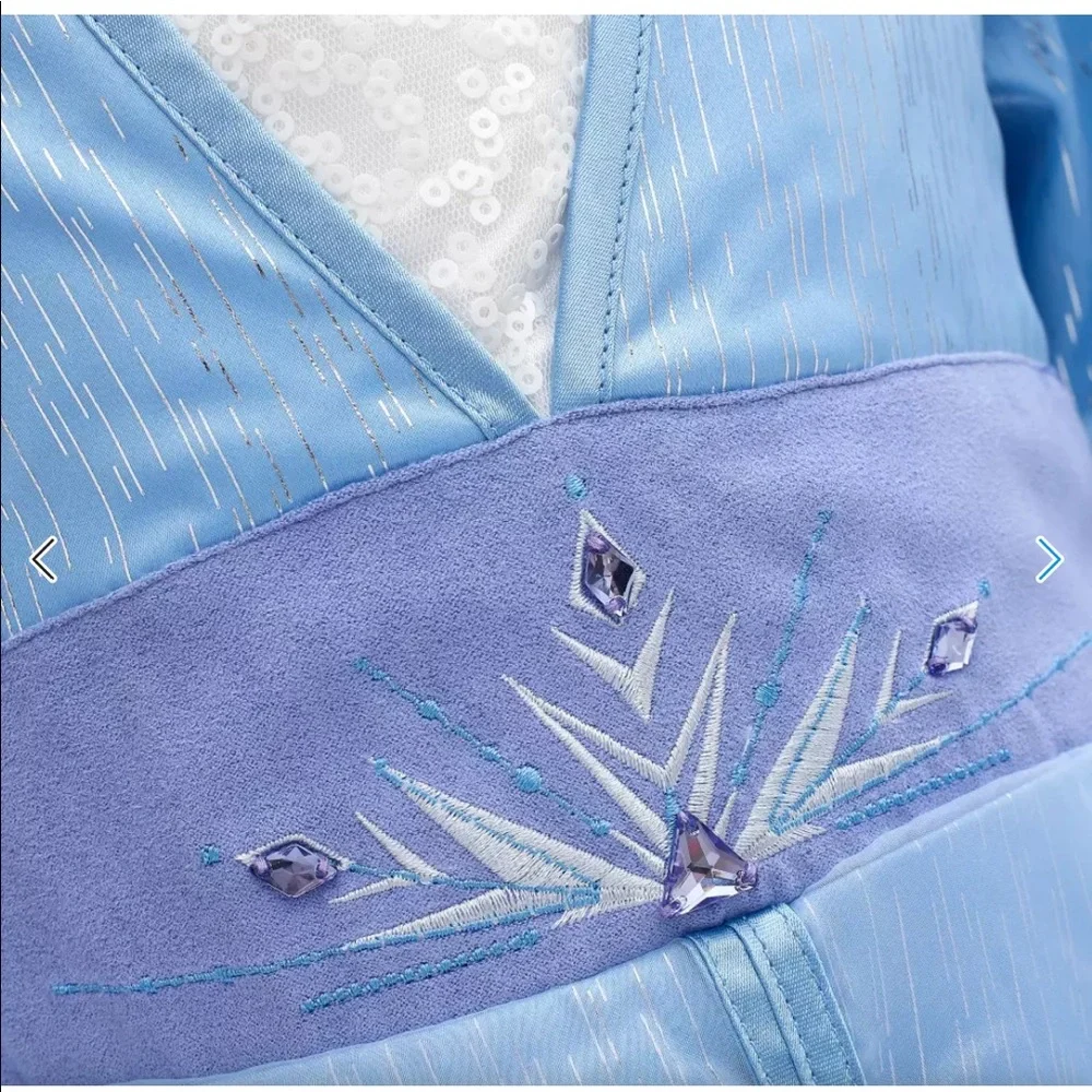 NWT Disney Authentic Deluxe Elsa Frozen 2 Outfit - Picture 3 of 7